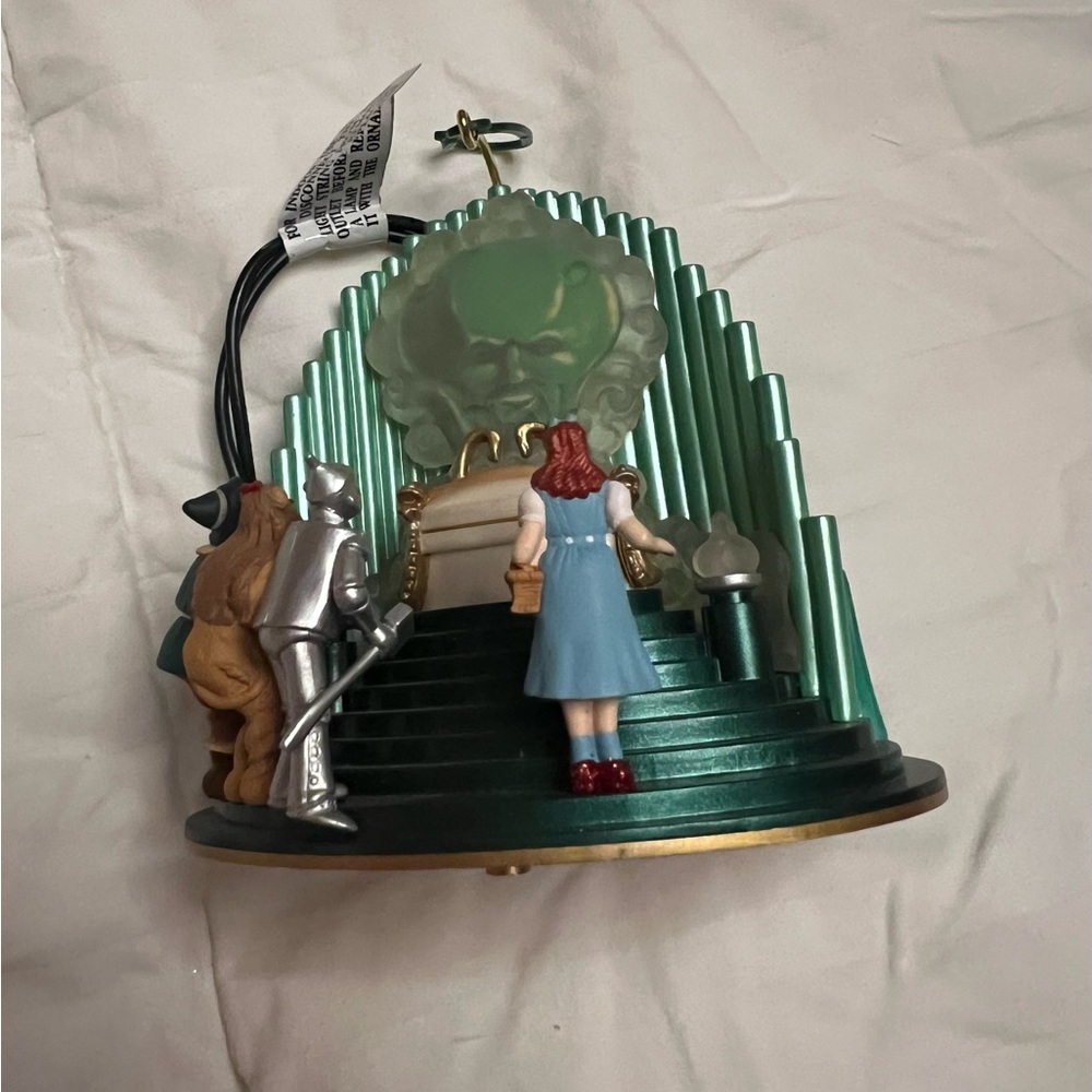 Hallmark yellow brick road magic ornament
